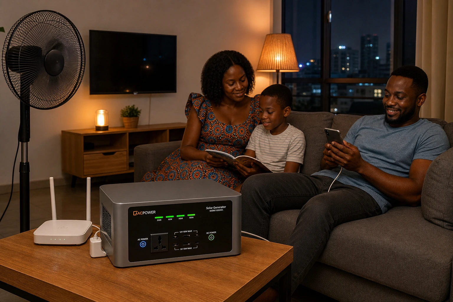 What Can a 500W Power Station Run in a Nigerian Home?